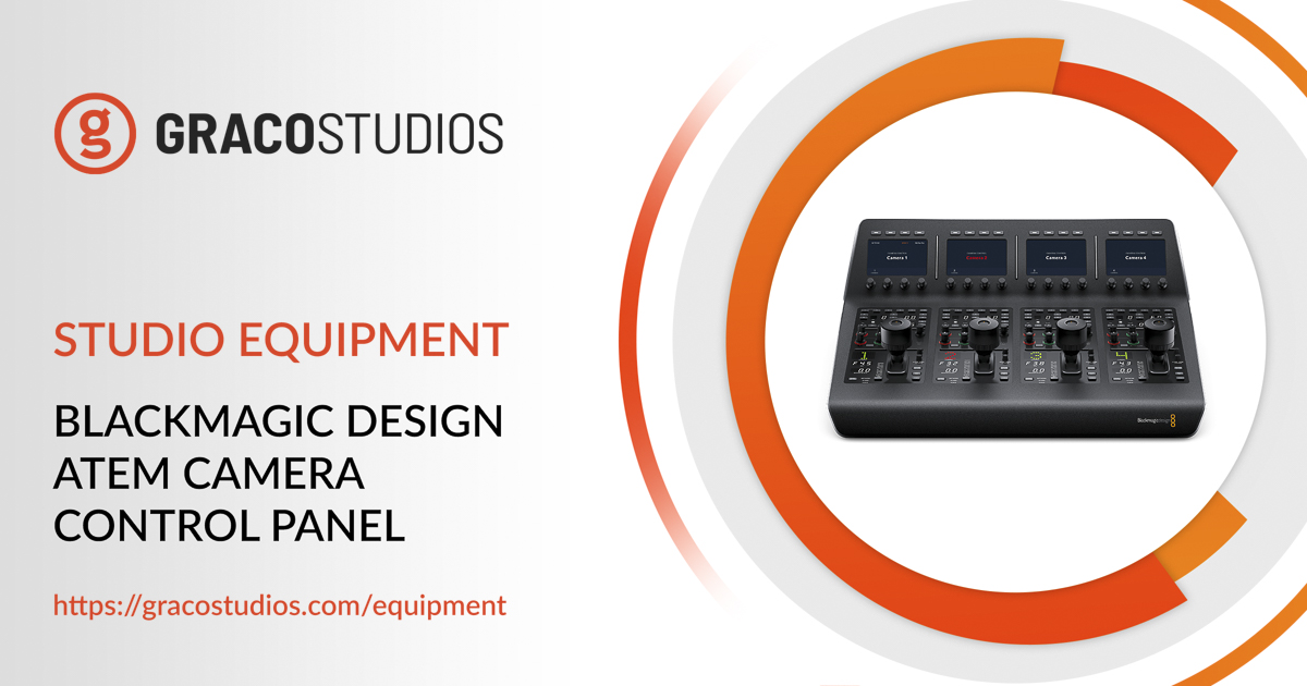 Blackmagic Design ATEM Camera Control Panel Graco Studios