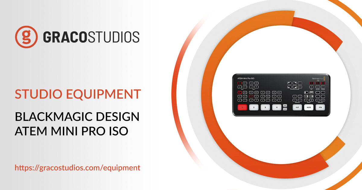 Blackmagic Design ATEM Mini Pro ISO | Graco Studios